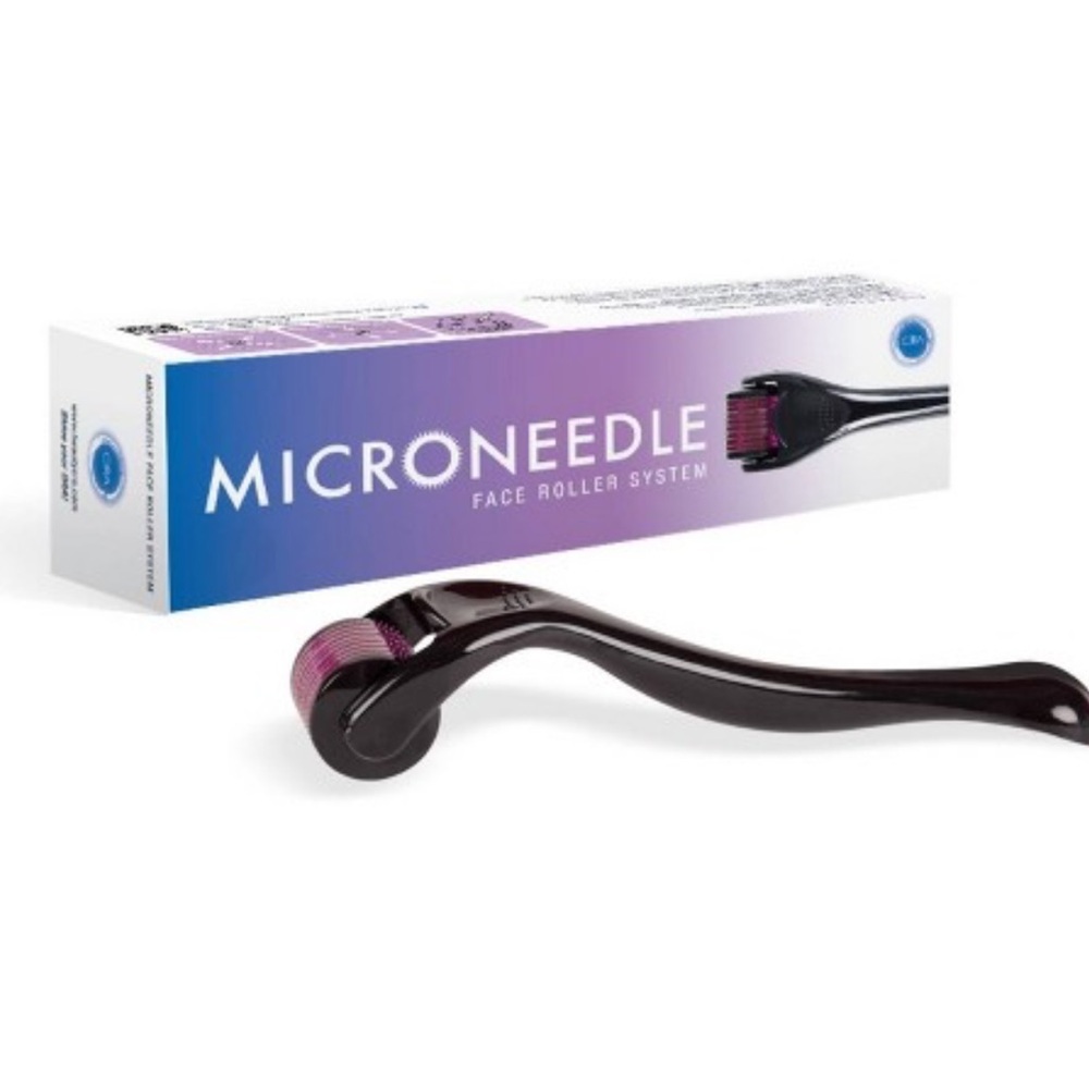 NWT ORA‎ BEAUTY PURPLE/BLACK MICRONEEDLE FACE ROLLER